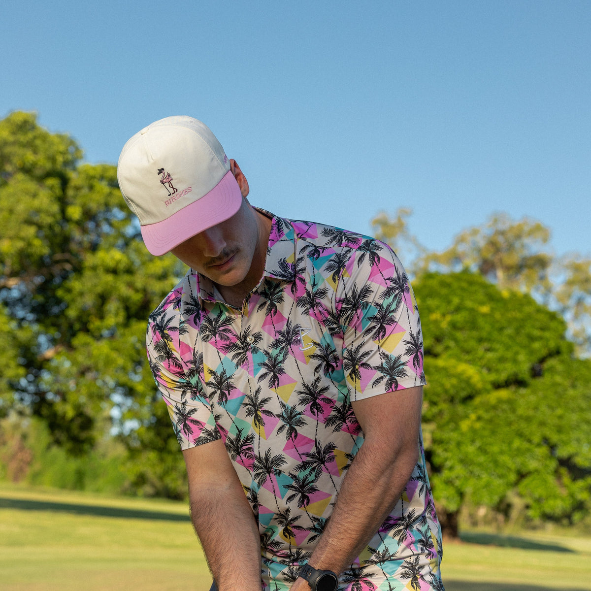 Pink Birdies Cap