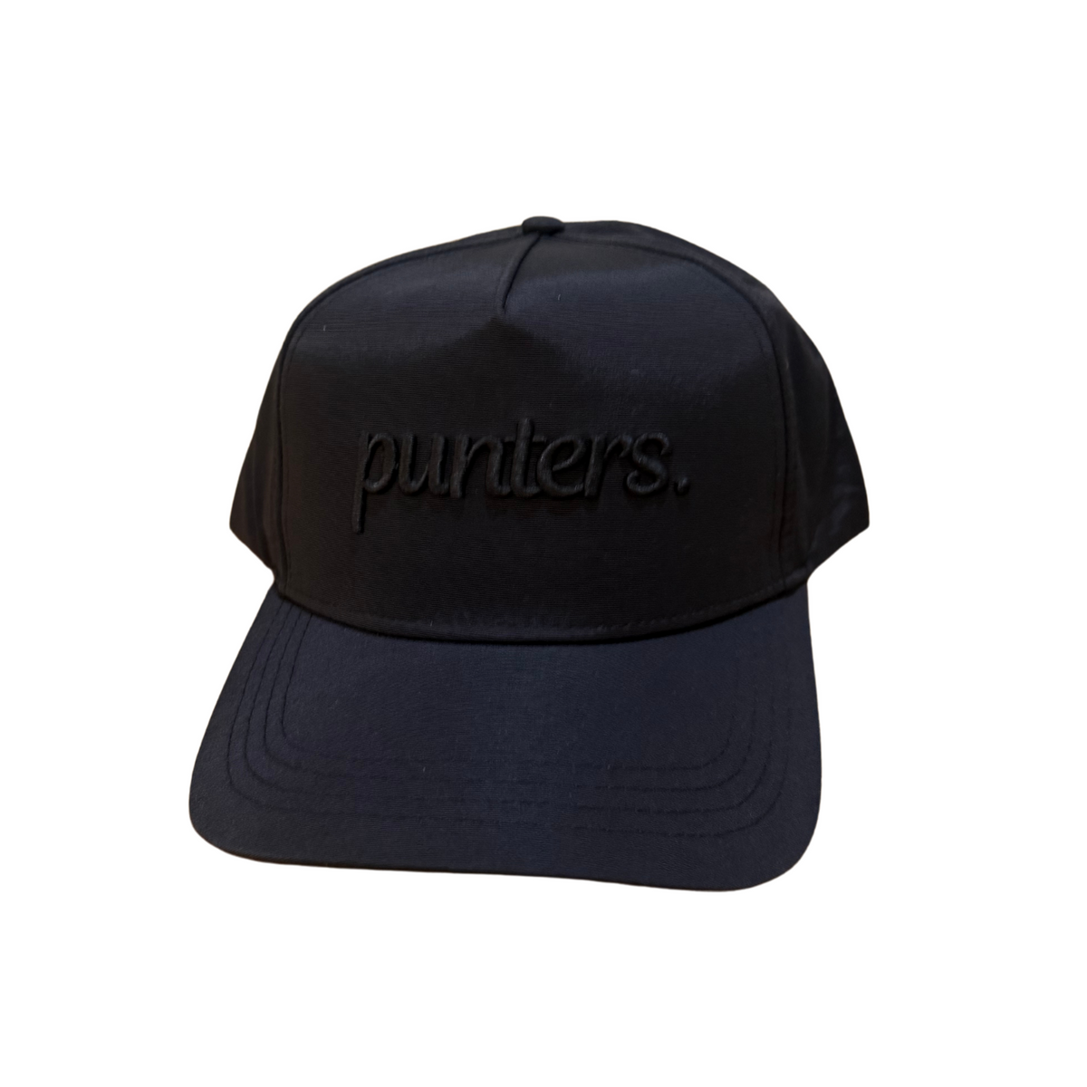 Black on Black Pin Hunters Cap